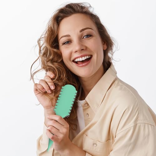 AM8:00 Curl Defining Brush,9 Rows Premium Styling Hairbrush for Curly Hair - view 5