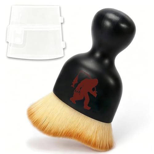 Bigfoot Car Detailing Brush Soft Bristle Cars Interior Cleaning Brush,Big Foot Car Accessories,Automotive Dust Brushes for Vehicle Detailing Care Sasquatch Gifts for Fishing Love,Father,Men,Women