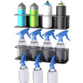 Spray Bottle Holder Wall Mount, Metal Spray Can Storage Rack