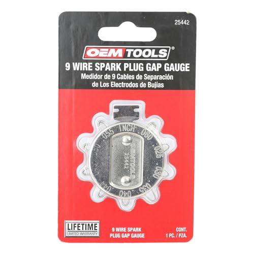 25442 9-Wire Spark Plug Gap Gauge, Essential for Vehicle Engine Efficiency, Precision Measurement, Automotive Maintenance Tool, Spark Plug Gap Tool - view 5