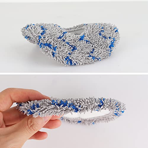 Mop Pads Compatible with Ecovacs Deebot X1/X2/T10/T20/T30 Omni, T30S/N30 Series Robot Vacuum and Mop Cleaner - Reusable and Washable Replacement Mop Head Cloth（4 Pack） - view 4