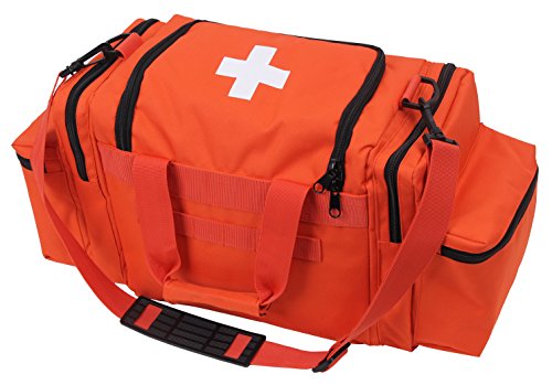 EMT Bag Emergency Response Gear Storage Bag, Orange - view 4