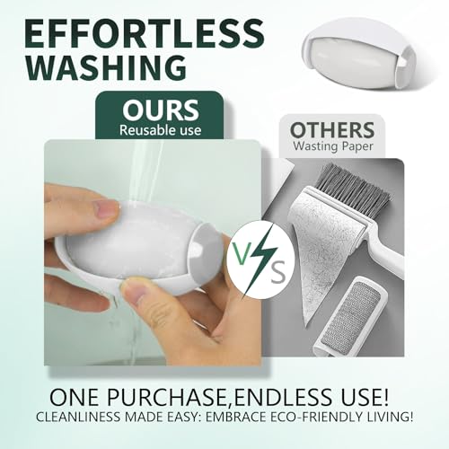 Reusable Lint Roller for Clothes & Pet Hair, Travel Size, Mini Portable - view 3