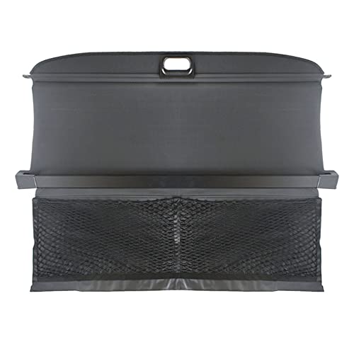 Black Retractable Luggage Shade Cargo Rear Cover Replacement for Smart Fortwo 2007-2014