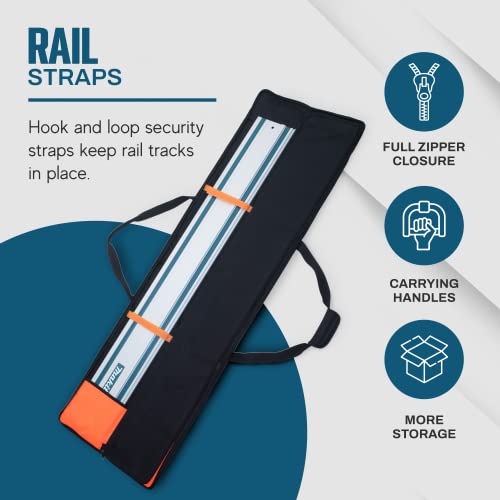 Guide Rail Bag - Protective Track Saw Bag For Saw Guide Rails up to 59" - view 6
