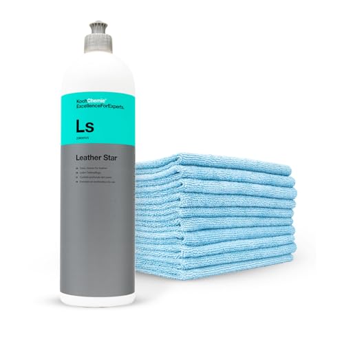 Leather Star Cleaner & The Rag Company Edgless 300 Towel Bundle