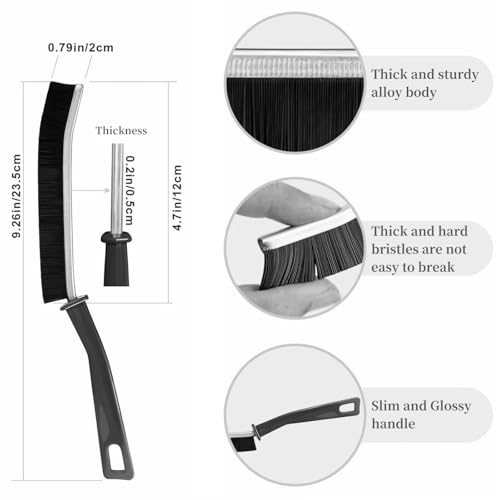 1 PCS Crevice Cleaning Brush,Hard Bristle Crevice Cleaning Brush,Crevice Cleaning Tool is Effective to Clean the Small Gap of Kitchen, tolilet and Windows. (1pcs) - view 2