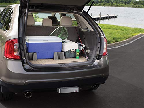 Cargo Trunk Liner for Audi Q7, SQ7 Behind 2nd Row (40853), Black - view 3