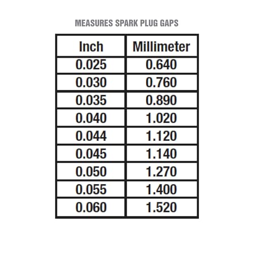 25442 9-Wire Spark Plug Gap Gauge, Essential for Vehicle Engine Efficiency, Precision Measurement, Automotive Maintenance Tool, Spark Plug Gap Tool - view 3