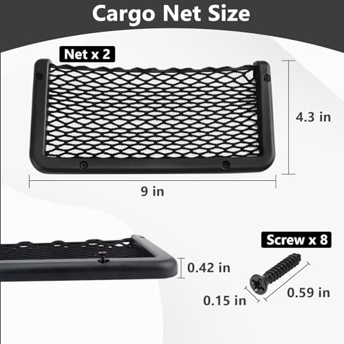 2 PCS Car Net Pocket, Boat Storage Net Holeder, Car Cargo Nets - view 2