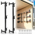 Weedeater Rack for Enclosed Trailer,3 Place Trailer Rack for Lawn Equipment