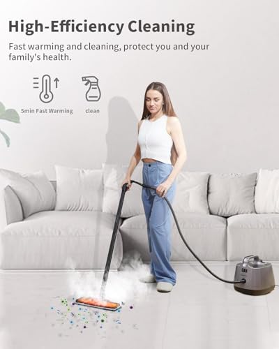 Handheld Steam Cleaner 60PSI 293°F, 21 Accessories for Home Car - view 2