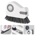 2 in 1 Groove Cleaning Brush, Window Track Cleaning Tools (Gray)
