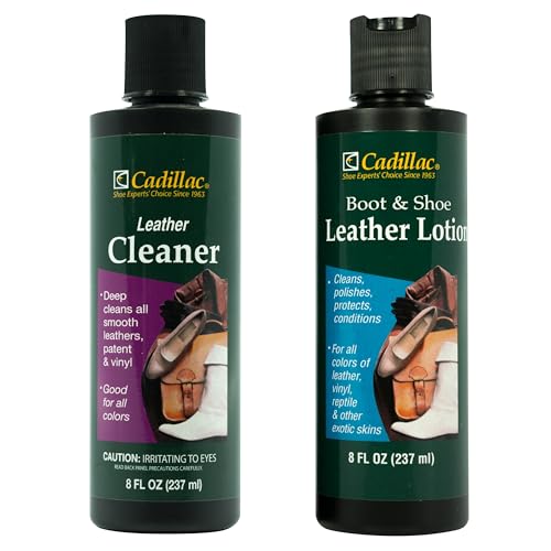 Leather Cleaner and Boot and Shoe Conditioner Bundle