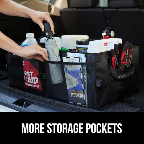 Trunk Organizer for SUV and Cars, Large Capacity Black - view 4