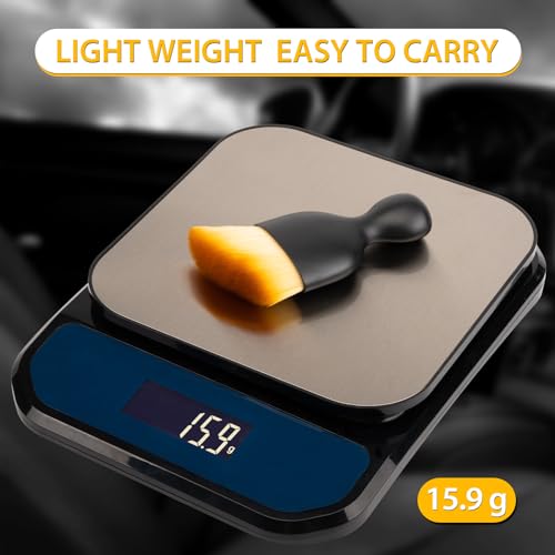 2 Pcs Car Interior Detailing Brush Cleaning Tools, Brown - view 6