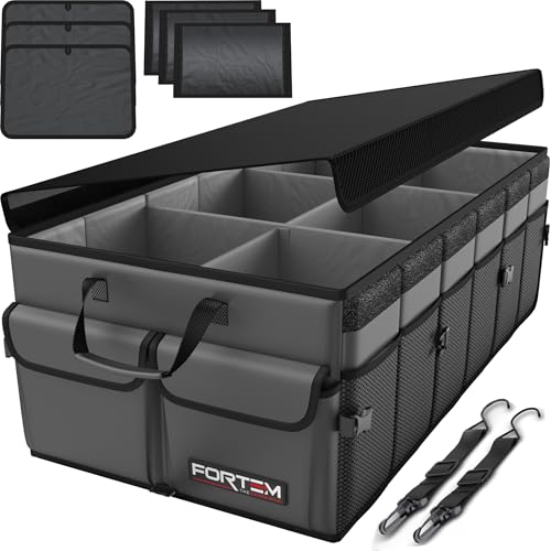 Trunk Organizer - Foldable Car Organizer & Storage for SUVs & Trucks