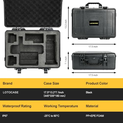 Hard Case for Dewalt Router - Tool Bag for Cordless Woodworking Router Tool - view 4