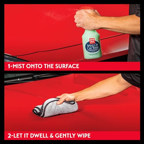 Spray-On Car Wash for Vehicle Cleaning and Detailing, Rinseless and Waterless, No Hose and Bucket Needed, With Carnauba Wax Protection, 11065, 35oz - view 4