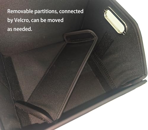 Car Trunk Organizers Small PU Leather，Car Basket for Organizers and Storage，Car Caddy Collapsible Multi Compartment Container Box - view 6