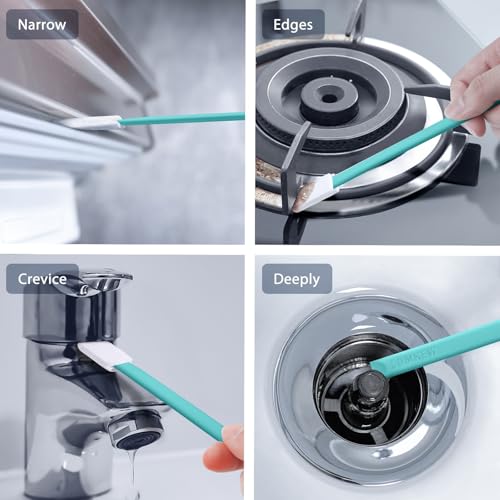 Crevice Cleaning Brush Tool Toilet Seat Crack Gaps Cleaner, 40pcs - view 3