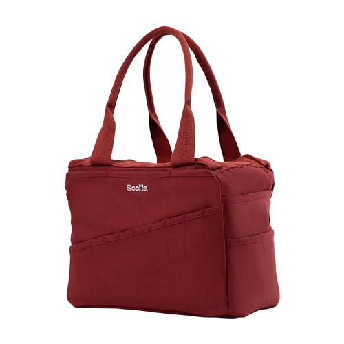 Studio Bag: Art Supply Storage Organizer & Pottery Tool Bag, Washable Tote, Yarn Bag, Crochet, 30 Pockets, 15+ Colors - view 5