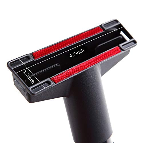 6PCS 1 1/4" 32-35mm Universal Hard Floor Washable Sweeper Microfiber Chenille Dust Mop Brush Kit Head Fit All Vacuum Brands Cleaner Accessories Horsehair Brush Kit for Most Brands - view 7