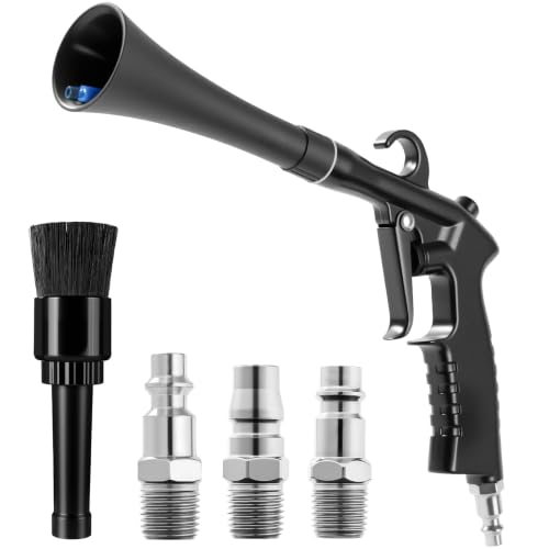 Car Cleaning Gun, Air Nozzle Blower Gun for Car Interior Detailing