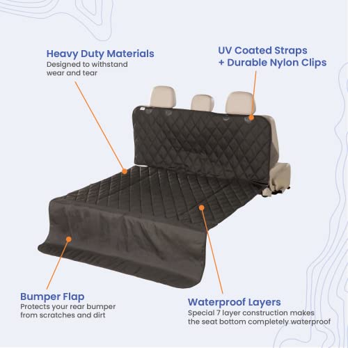 Heavy-Duty SUV Cargo Liner for Dogs, Black Large - view 3