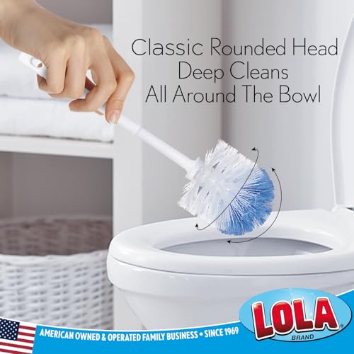 Classic Toilet Brush, Durable Fiber Stiff Bristles, Non-Scratch - 2 PK - view 2