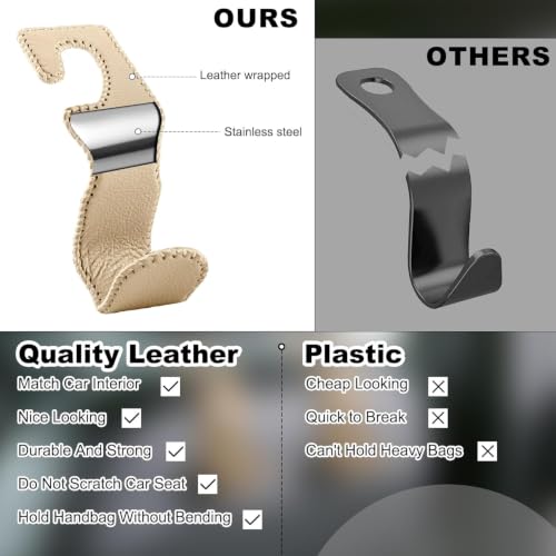 2 Pcs Car Headrest Hooks for Chevrolet Silverado 2500 HD 2024-2026 - view 5
