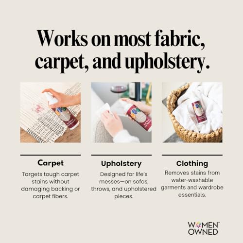 Red Wine Stain Remover, 12oz - Removes Wine Spots, Perfect Fabric Upholstery & Carpet Cleaner Spray Solution, Spray on Stain Wash & Resolve Laundry to Vanish Stain, Citrus Scent (Pack of 2) - view 5