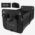 Car Trunk Organizer for SUV, 75L XL Collapsible Cargo Storage with Removable Dividers, Non-Slip Bottom, Tie-Down Straps, Heavy Duty 600D Oxford for Groceries, Tools & Car Accessories