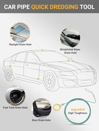 120-Inch Sunroof Drain Cleaning Brush, Flexible Tube Cleaner - view 3