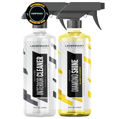 Bundle - Interior Cleaner 16oz & Glass Cleaner 16oz