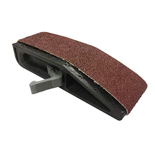 1607 SandDevil1.5 Hand Sander with 1.5" x 12" Sandpaper Belt
