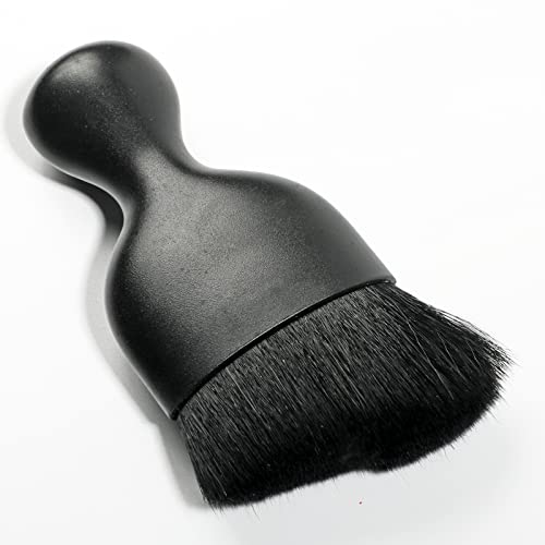 Car Interior Detailing Brush,Soft Bristle Cleaning Brush Car Detailing Brush Dusting Brush,Car Interior Cleaning Tool,Auto Detail Brush Car Dash Duster Brush (Black)