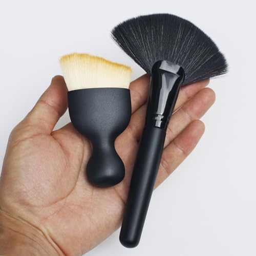 3 Pack Exquisite Microfiber Duster Brush, Car Interior Cleaning Tool, Small Barber Duster Tool, Hair Cutting Brush, Small Dust Cleaning Tools - view 6