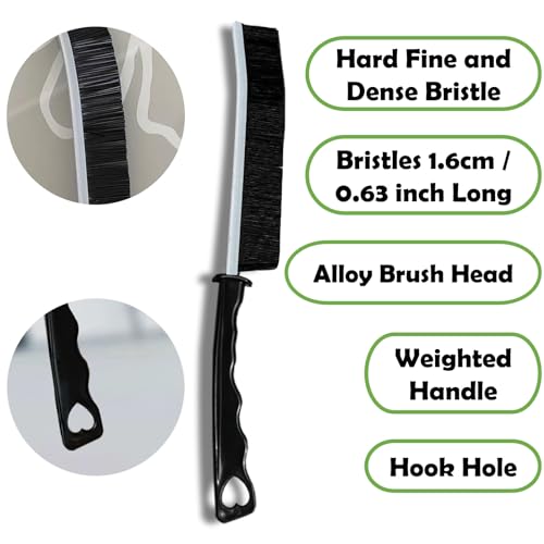 Crevice Cleaning Brush Set, Multi-Purpose Hard Bristle Brushes - view 2