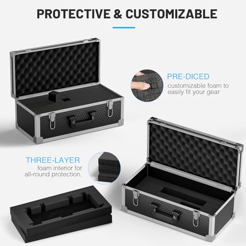 Carrying Case with Customizable Pre-Diced Foam Foam PCSE-XL - view 2
