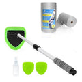 Windshield Cleaner Tool- XINDELL Car Window Cleaning Supplies Wash Kit Essentials Interior Windshield Washer Brush for Auto Glass Truck Vehicle Accessories