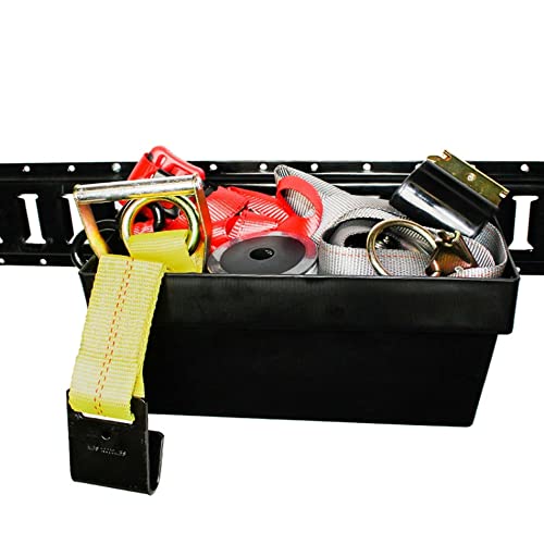 Large E Track Storage Bin – Heavy-Duty E Track Basket Organizer – Compact E Track Accessories for Enclosed Trailers - view 6