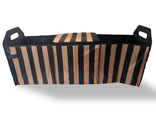 Insulated Trunk Organizer with Dividers (Stripe) - view 2