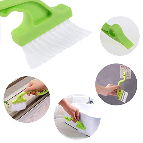 8 Pcs Hand-held Groove Gap Cleaning Tools,Door Window Track Cleaning Tools Groove Corner Crevice Cleaning Brushes for Sliding Door/Tile Lines/Shutter/Car Vents/Air Conditioner/Keyboard - view 4