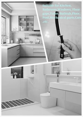 1 PCS Crevice Cleaning Brush,Hard Bristle Crevice Cleaning Brush,Crevice Cleaning Tool is Effective to Clean the Small Gap of Kitchen, tolilet and Windows. (1pcs) - view 7