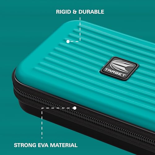 Takoma XL Darts Wallet Case, Aqua – Holds 6 Darts, Protective EVA Holder with Double Zip Lock Pouches – Professional Dart Accessories - view 6