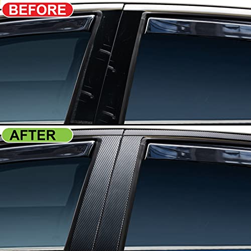 Carbon Fiber Wrap, Black Vinyl Wrap Black Out Tape 1 Inch x 20 ft - view 4