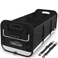 Large Car Trunk Organizer - with 5 Compartments Trunk Organizers and Storage SUV, Reinforced Handle, Securing Straps, Trunk Organizer Available for Car, SUV, Truck, Minivan