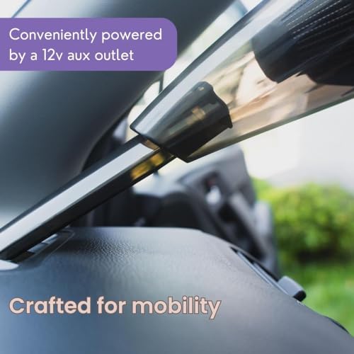 Black Handheld Portable Car Vacuum Cleaner, 120W 12V Corded Vacuum, Copper Feature, Car Interior Detailing, Compact Auto Vacuum, Powerful Car Cleaning Kit, Travel Essentials, Car Accessories - view 4