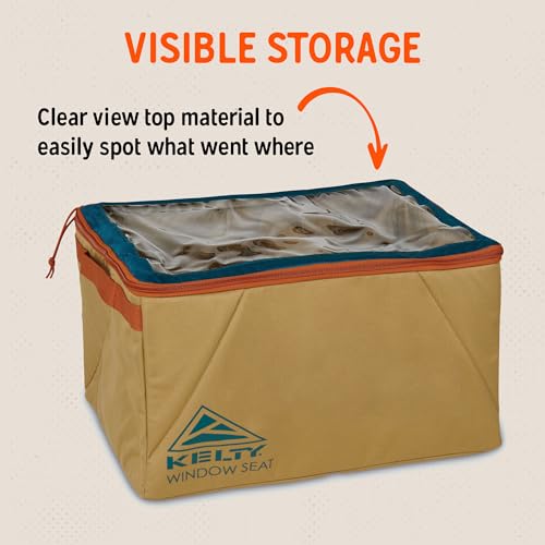 Window Seat Camping Organizer – Car Storage + Clear Lid Gear Bin - view 6